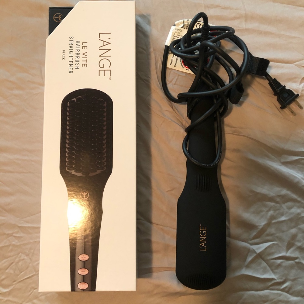 L’ange hairbrush straightener